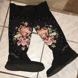 Boots ed hardy